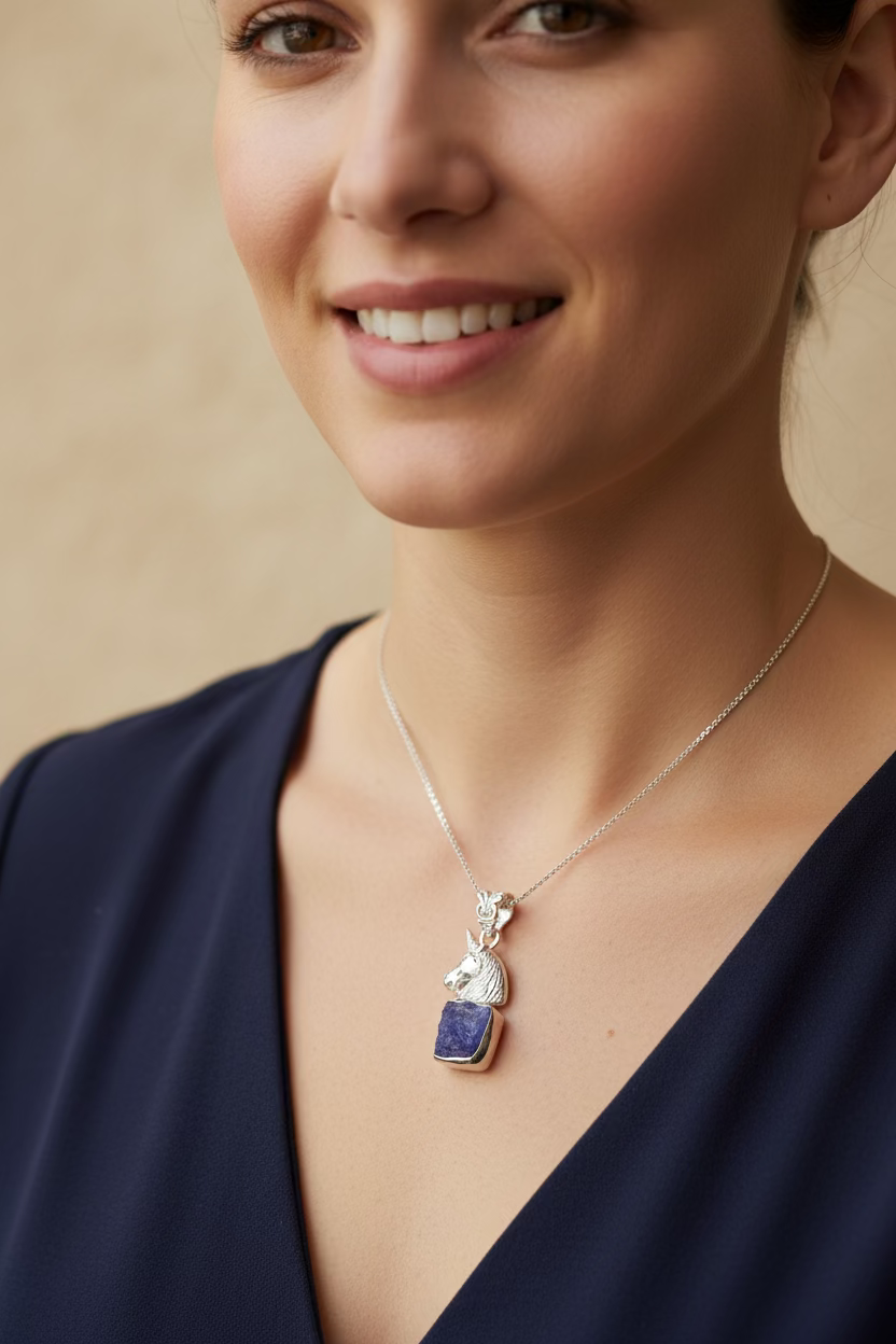 Shailey Unicorn Necklace | Pendant | Wiccan Center