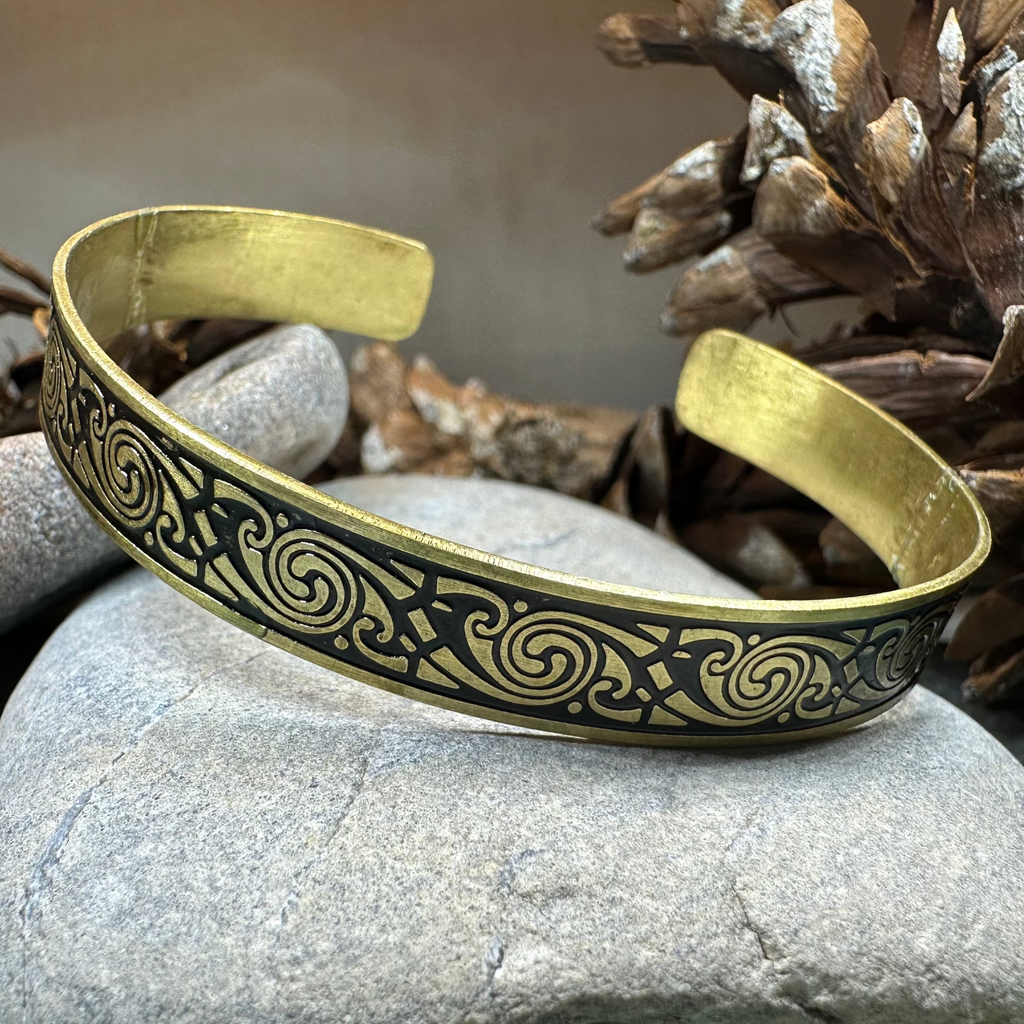 Pictish Bronze Cuff Bracelet | Bracelet | Wiccan Center