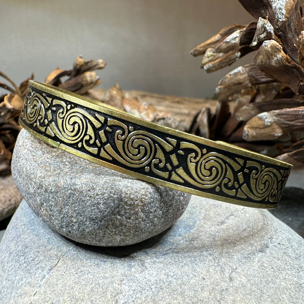 Pictish Bronze Cuff Bracelet | Bracelet | Wiccan Center