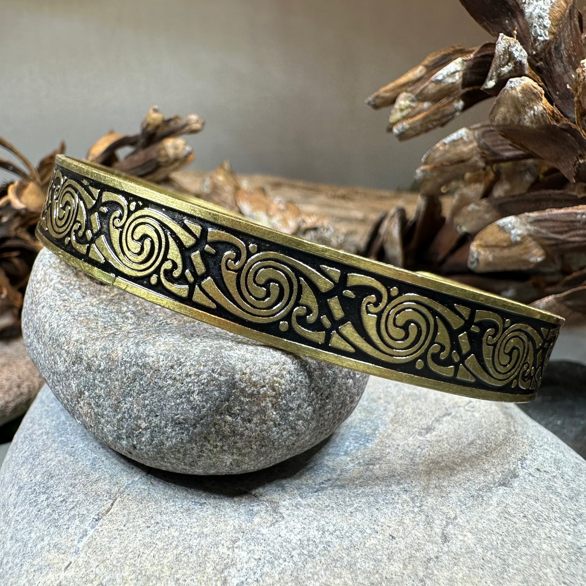 Pictish Bronze Cuff Bracelet | Bracelet | Wiccan Center