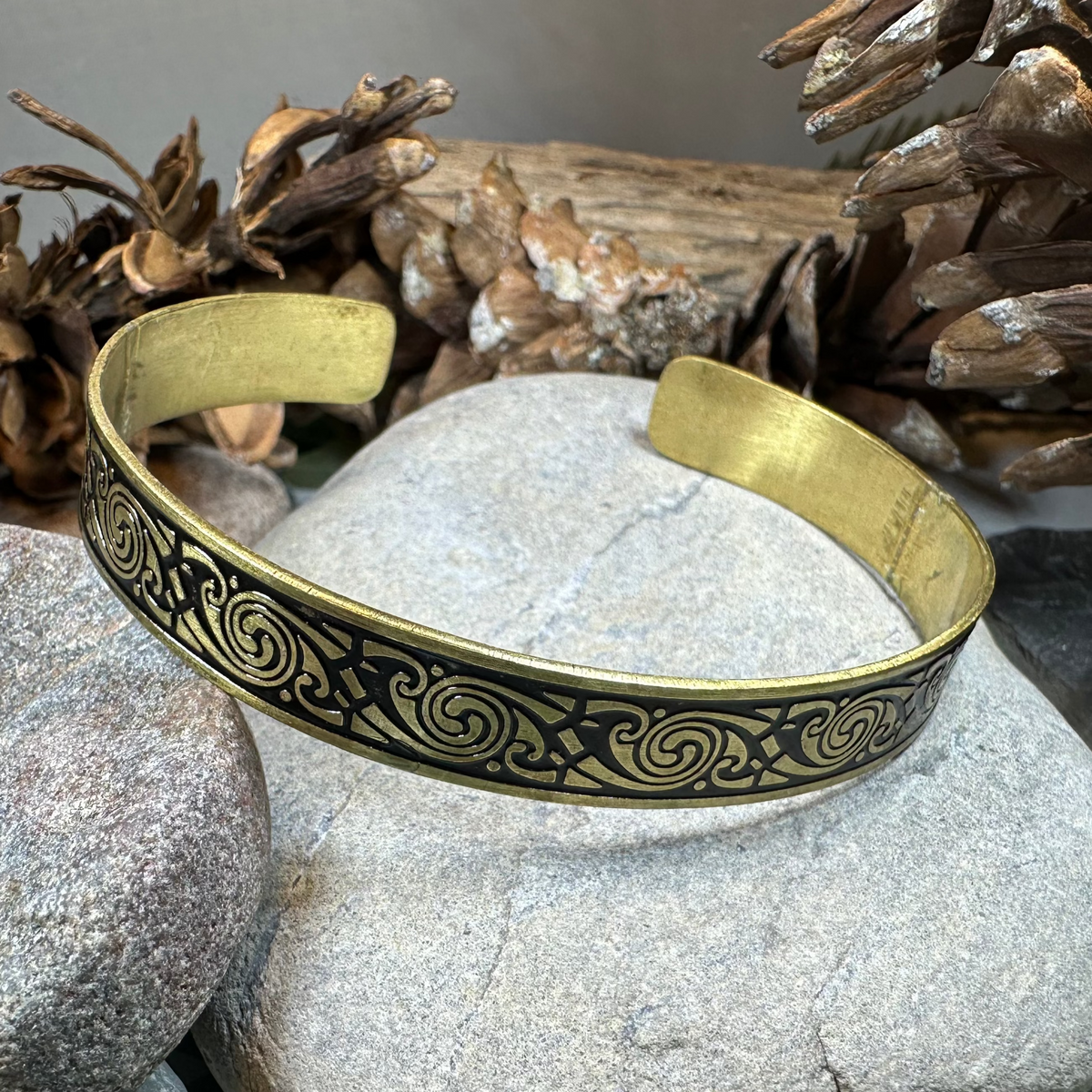 Pictish Bronze Cuff Bracelet | Bracelet | Wiccan Center