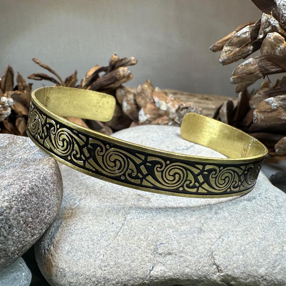 Pictish Bronze Cuff Bracelet | Bracelet | Wiccan Center