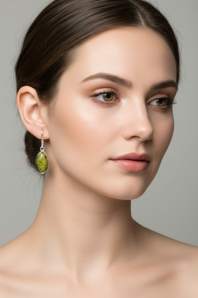 Connemara Marble Ireland Earrings | Dangle Earrings | Wiccan Center