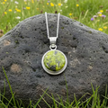 Connemara Marble Irish Round Necklace | Pendant | Wiccan Center