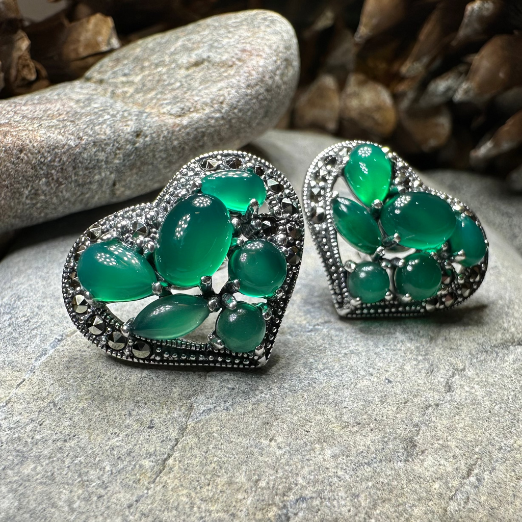 Timeless Heart Post Earrings | Post Earrings | Wiccan Center