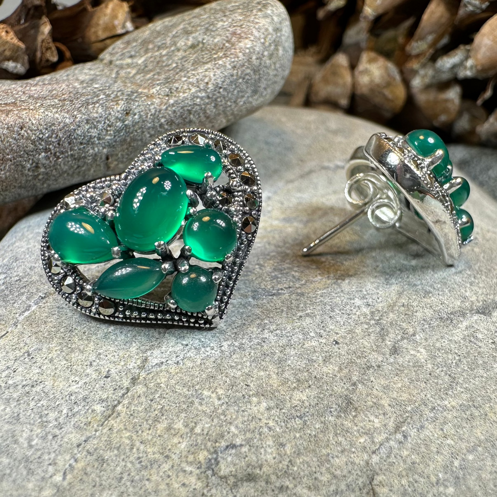 Timeless Heart Post Earrings | Post Earrings | Wiccan Center