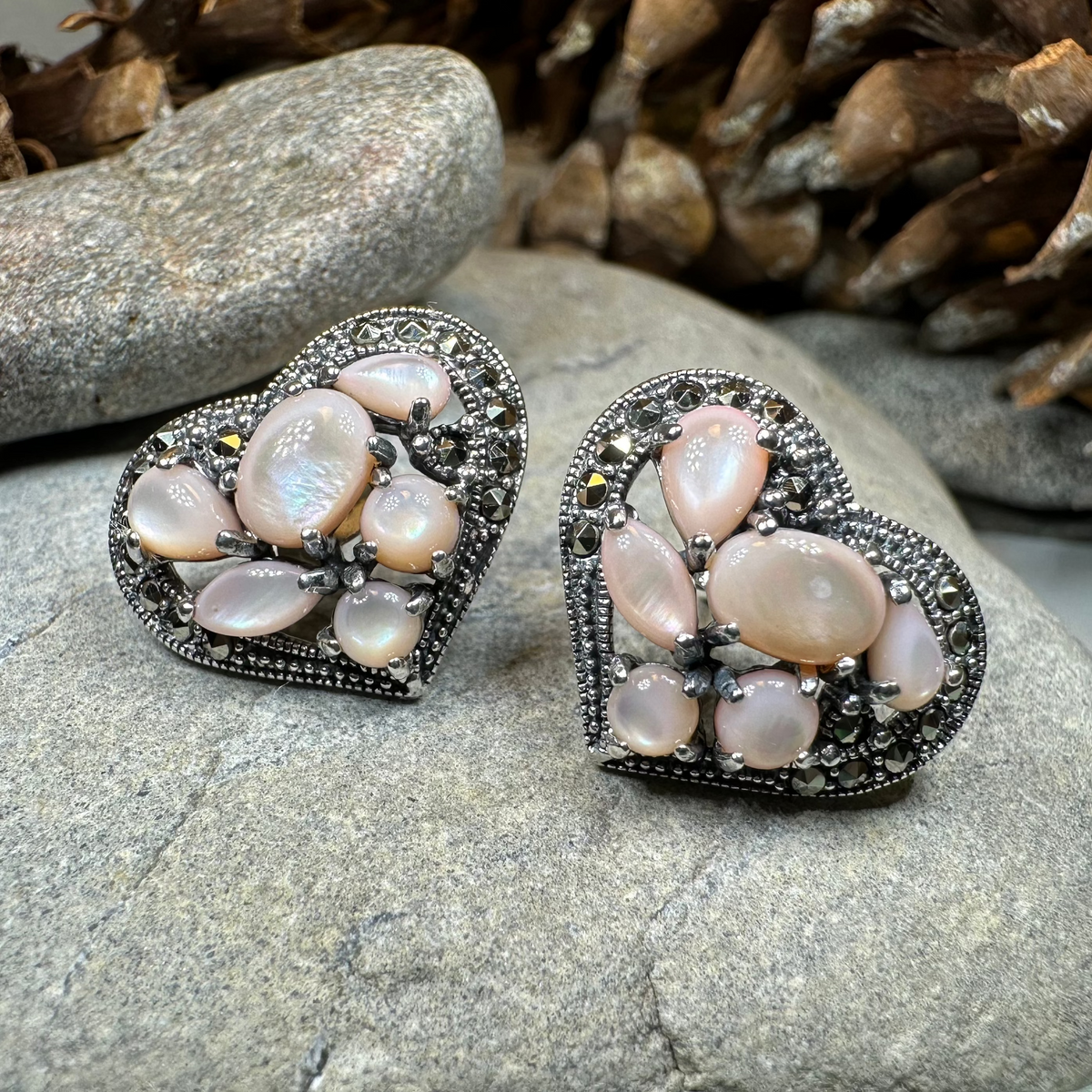 Timeless Heart Post Earrings | Post Earrings | Wiccan Center