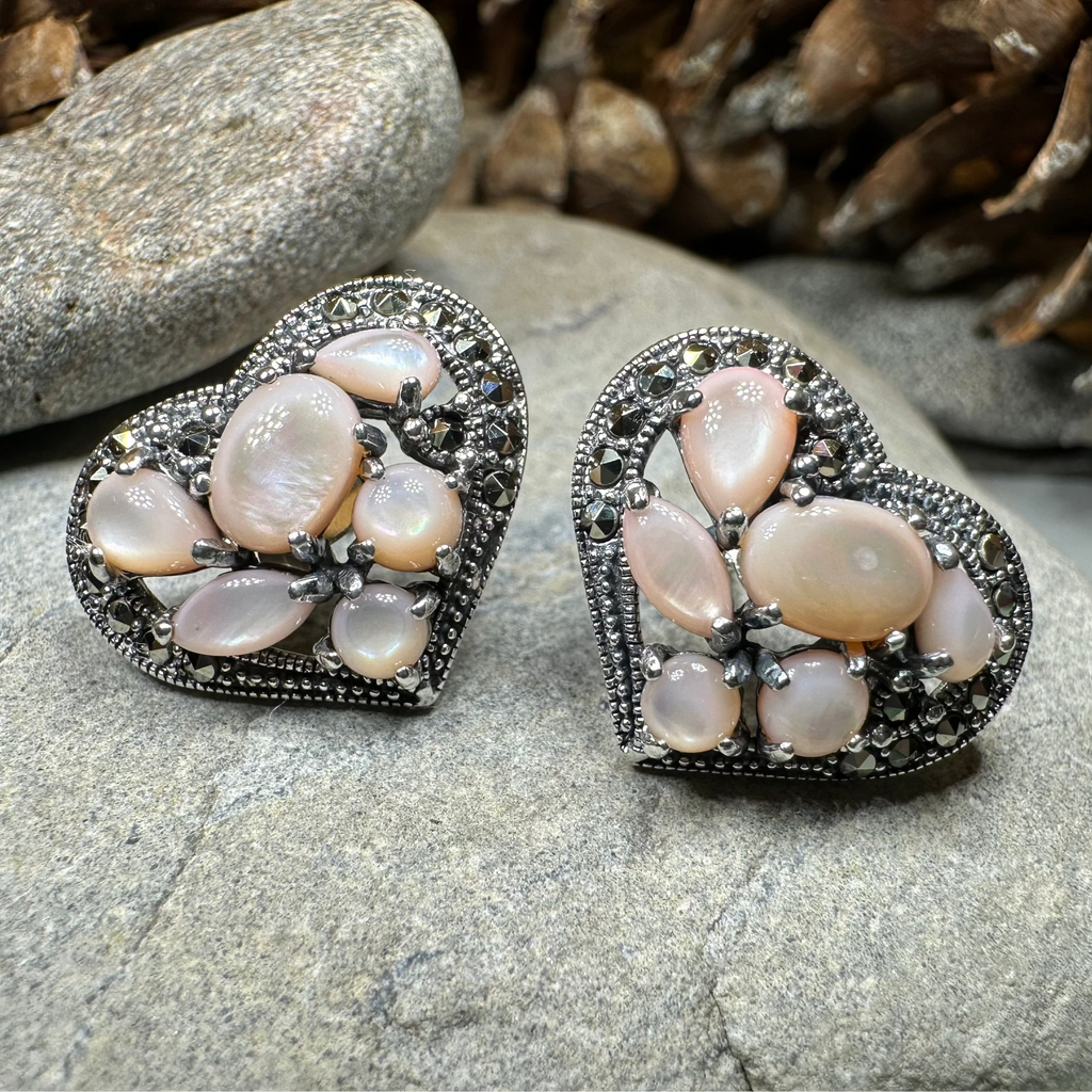 Timeless Heart Post Earrings | Post Earrings | Wiccan Center