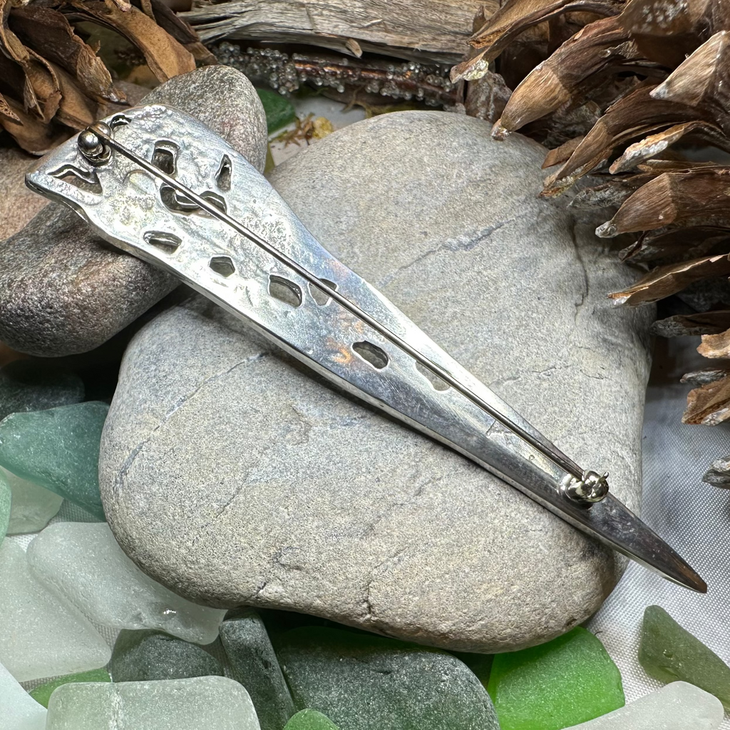 Scottish Celtic Dragon Kilt Pin - Handmade in Scotland | Kilt Pin | Wiccan Center