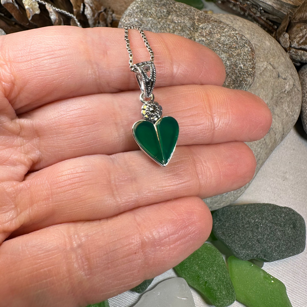 Aubrina Celtic Heart Necklace | Pendant | Wiccan Center