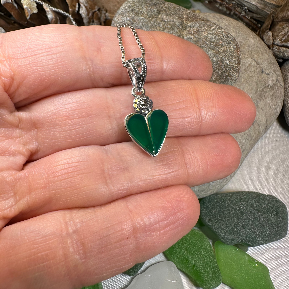 Aubrina Celtic Heart Necklace | Pendant | Wiccan Center