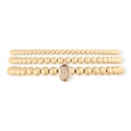 blessed mary juno bracelet triple stack (3+4+5mm) | | Wiccan Center