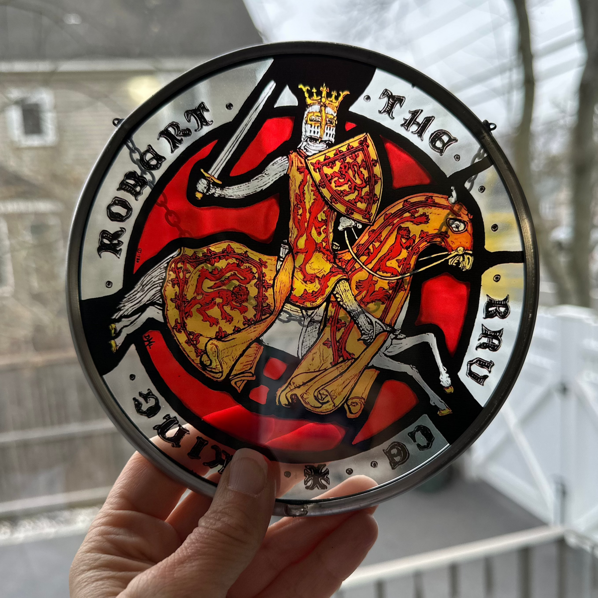 Scottish Robert the Bruce Suncatcher | Gifts | Wiccan Center