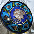 William De Morgan Owl Suncatcher | Gifts | Wiccan Center