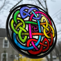 Celtic Eternal Knot Stained Glass | Gifts | Wiccan Center