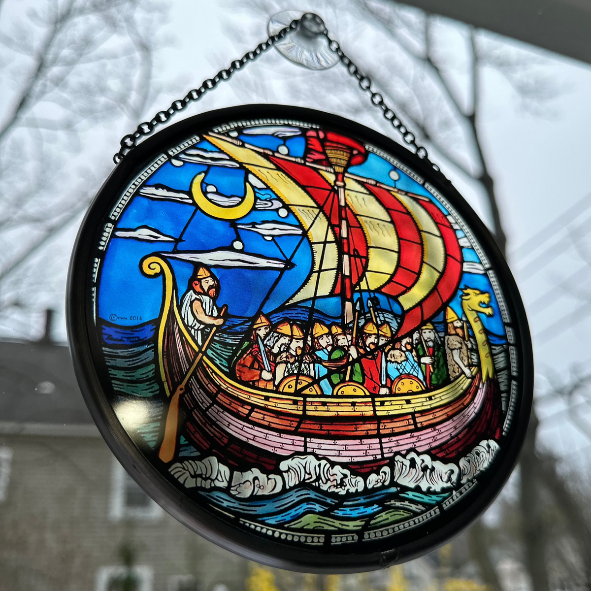 Viking Ship Suncatcher | Gifts | Wiccan Center