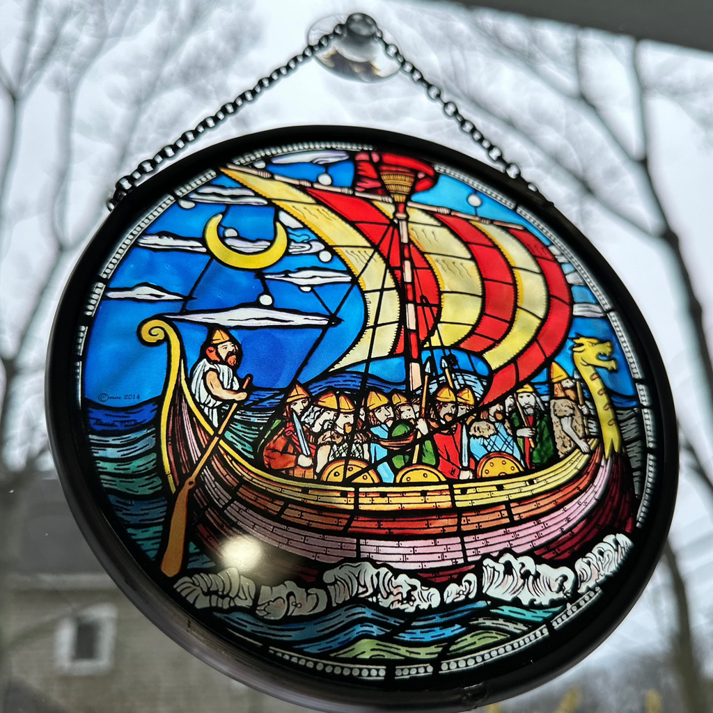 Viking Ship Suncatcher | Gifts | Wiccan Center
