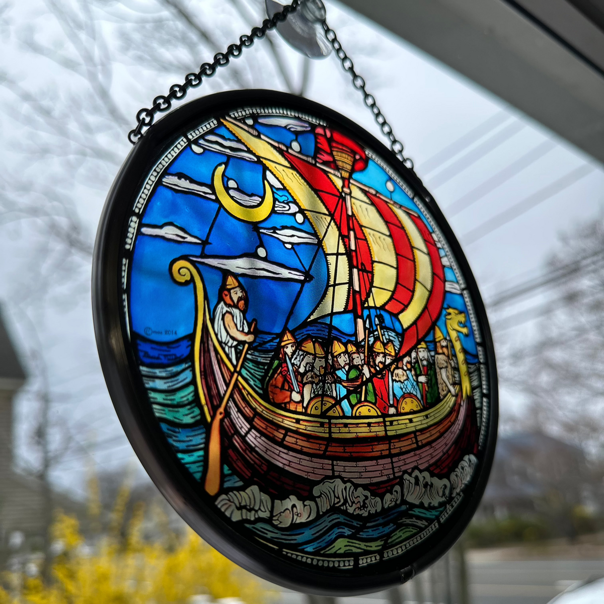 Viking Ship Suncatcher | Gifts | Wiccan Center