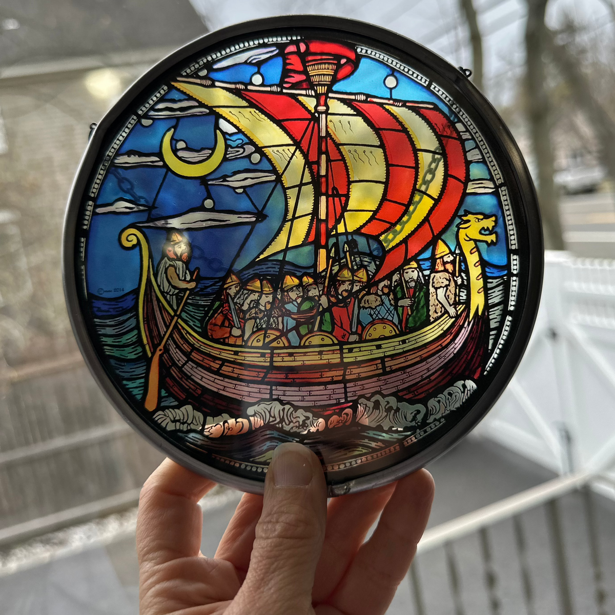Viking Ship Suncatcher | Gifts | Wiccan Center