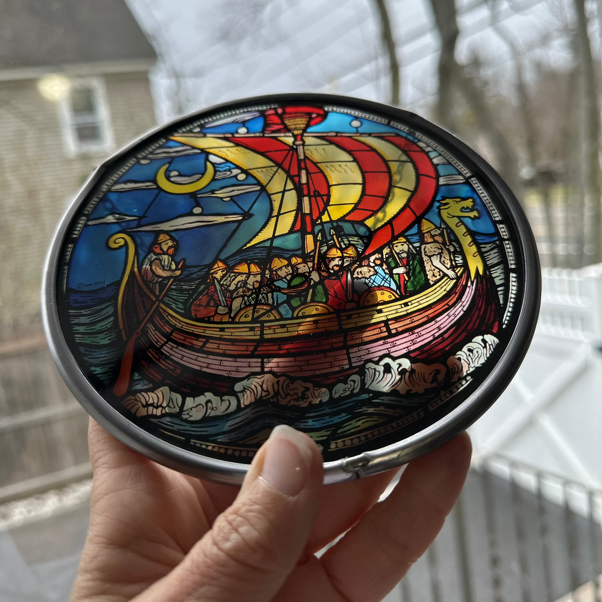 Viking Ship Suncatcher | Gifts | Wiccan Center