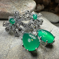 Irish Princess Marcasite Earrings
