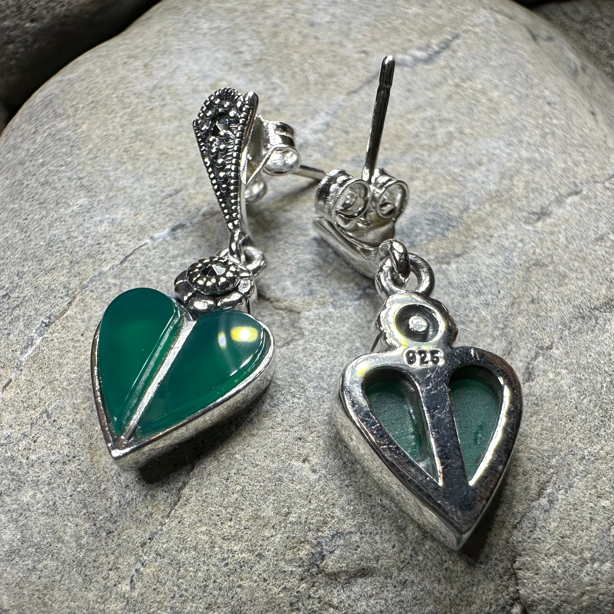 Aubrina Celtic Heart Earrings | Dangle Earrings | Wiccan Center