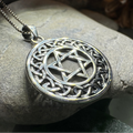Celtic Star of David Necklace | Pendant | Wiccan Center