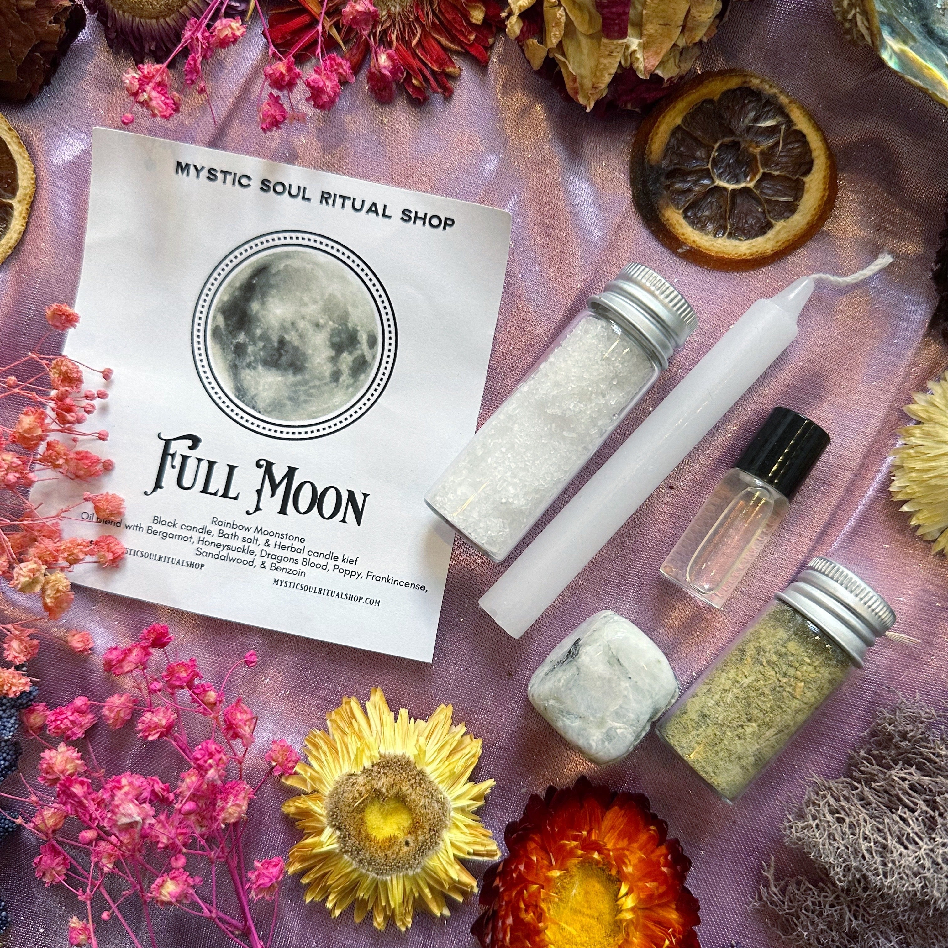 Full Moon Ritual Kit | Spell kit | Wiccan Center