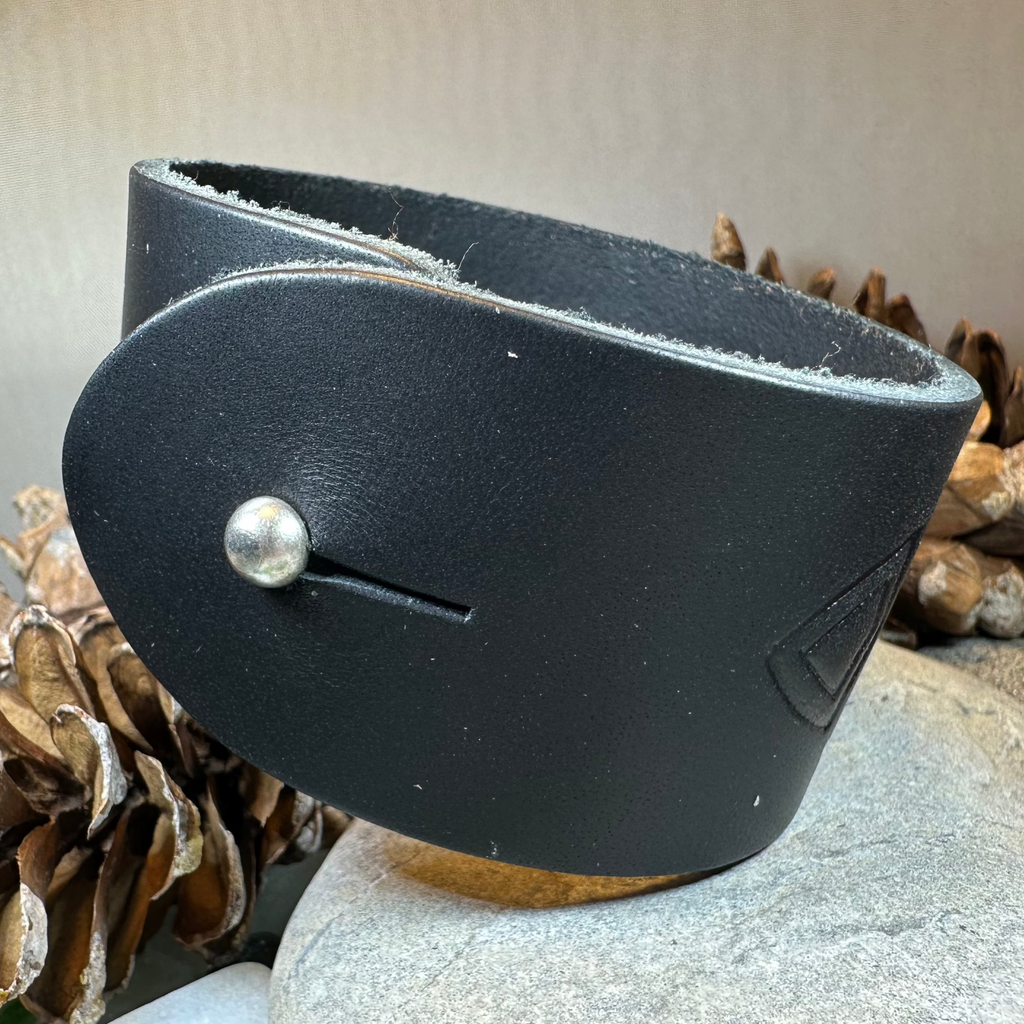 Celtic Warrior Leather Cuff Bracelet | Bracelet | Wiccan Center