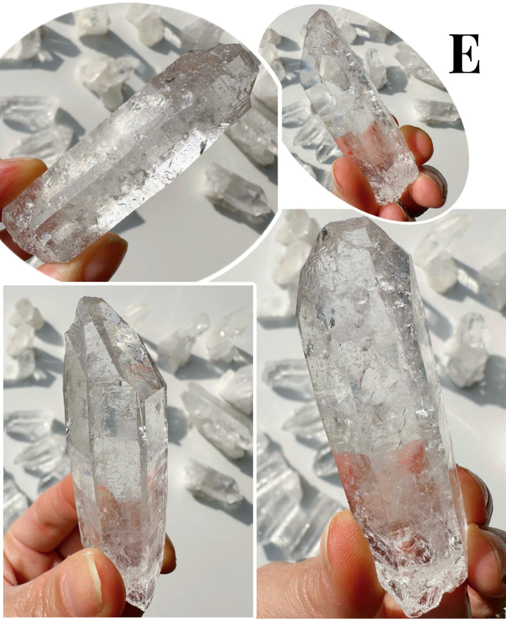 Arkansas Quartz Points - Super Clear