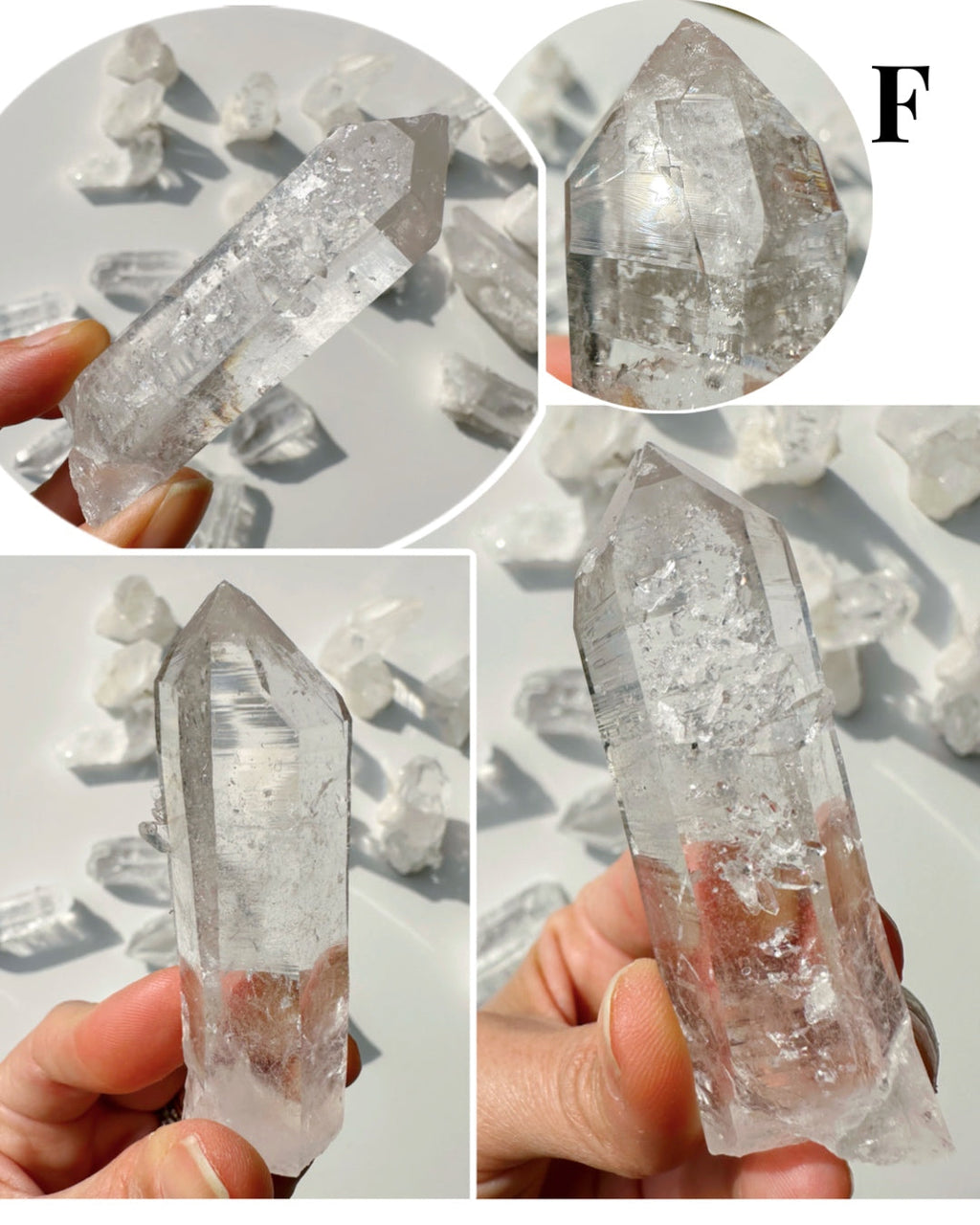 Arkansas Quartz Points - Super Clear