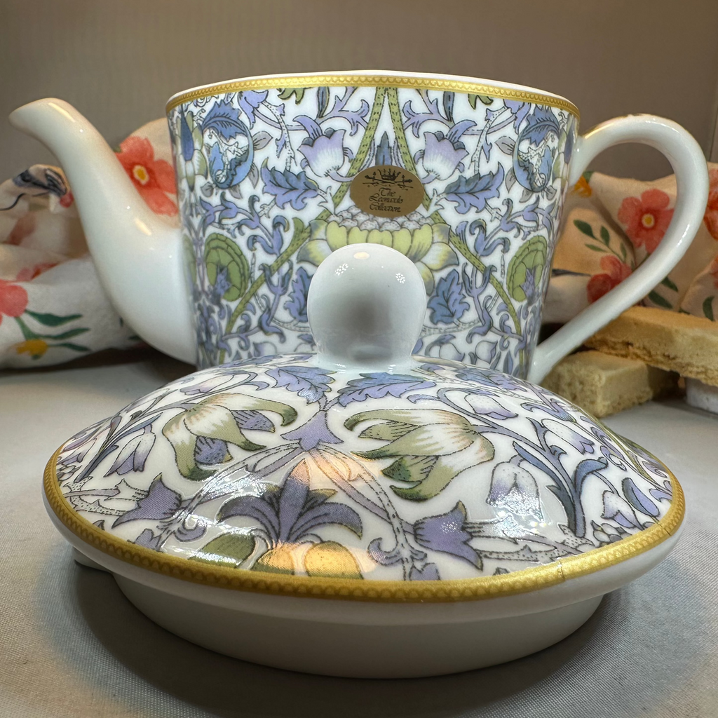William Morris Lodden Fine China Teapot | Gifts | Wiccan Center