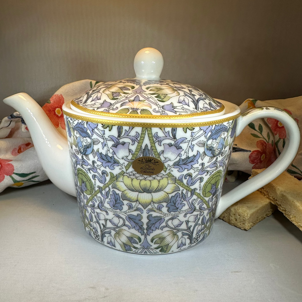 William Morris Lodden Fine China Teapot | Gifts | Wiccan Center
