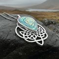 Tobermory Celtic Knot Necklace in Sterling Silver | Pendant | Wiccan Center