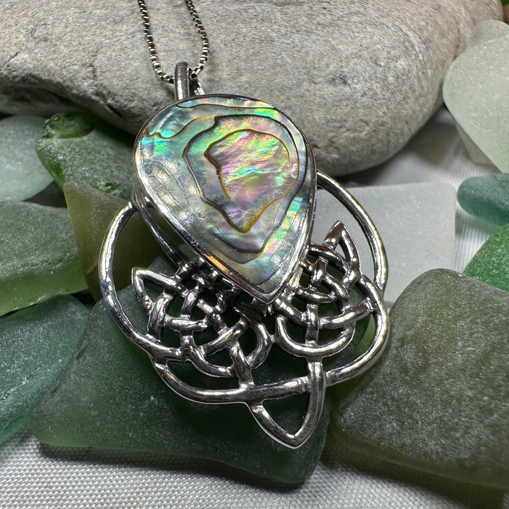 Tobermory Celtic Knot Necklace in Sterling Silver | Pendant | Wiccan Center