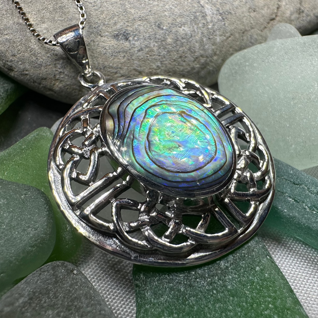 Mariot Celtic Knot Necklace in Sterling Silver | Pendant | Wiccan Center