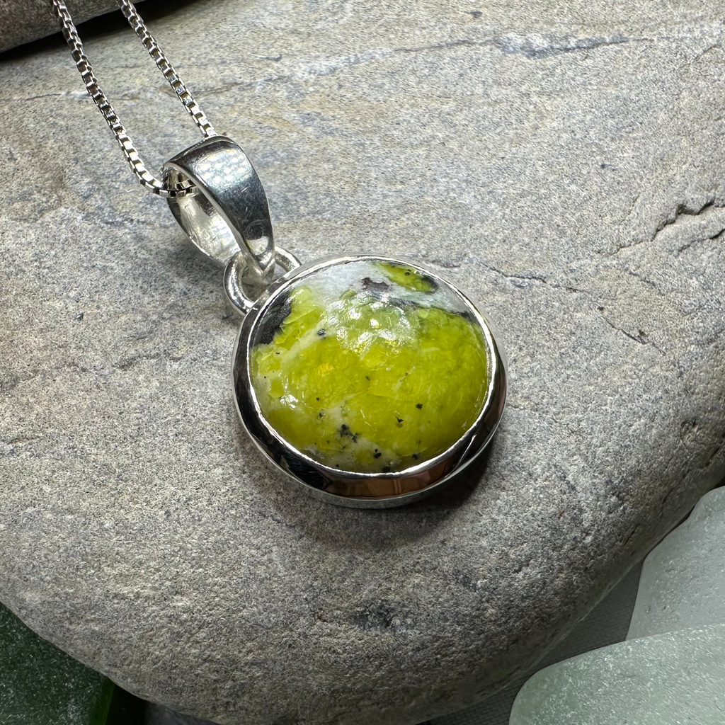 Connemara Marble Irish Simplicity Necklace | Pendant | Wiccan Center