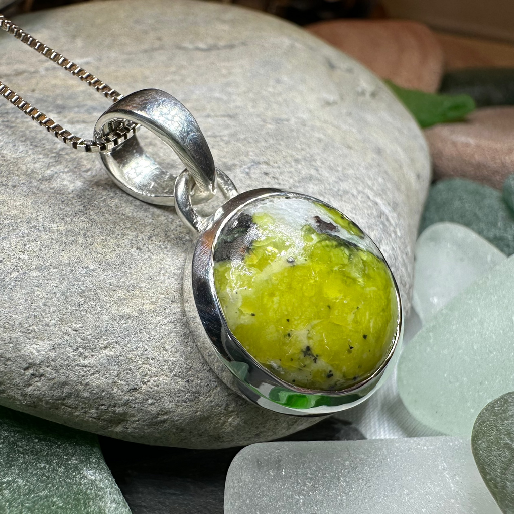 Connemara Marble Irish Simplicity Necklace | Pendant | Wiccan Center