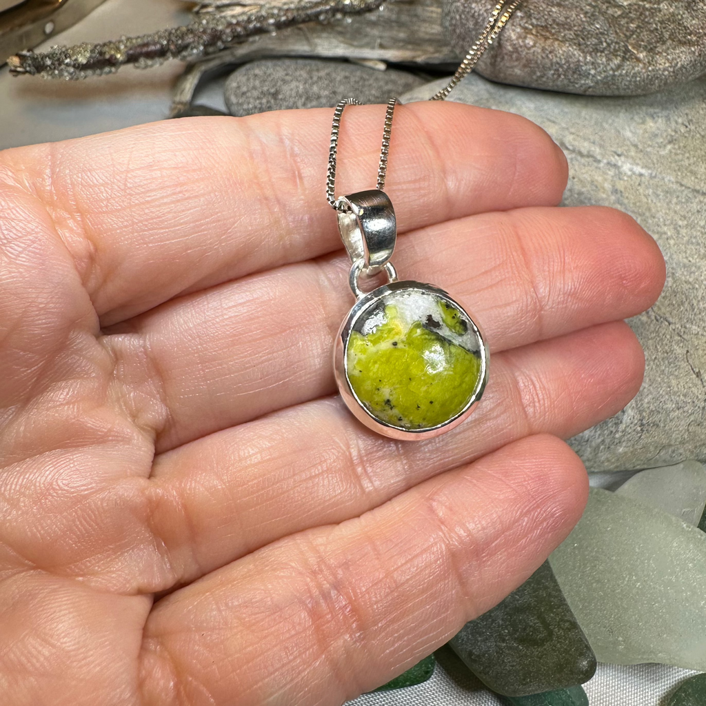 Connemara Marble Irish Simplicity Necklace | Pendant | Wiccan Center