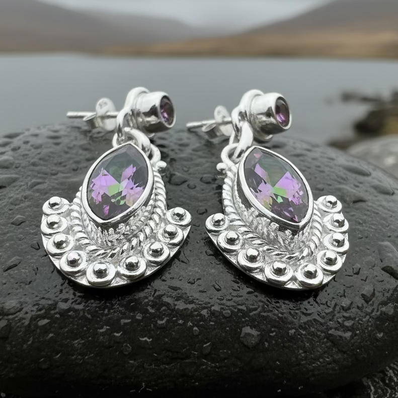 Lesedi Celtic Post Earrings | Dangle Earrings | Wiccan Center