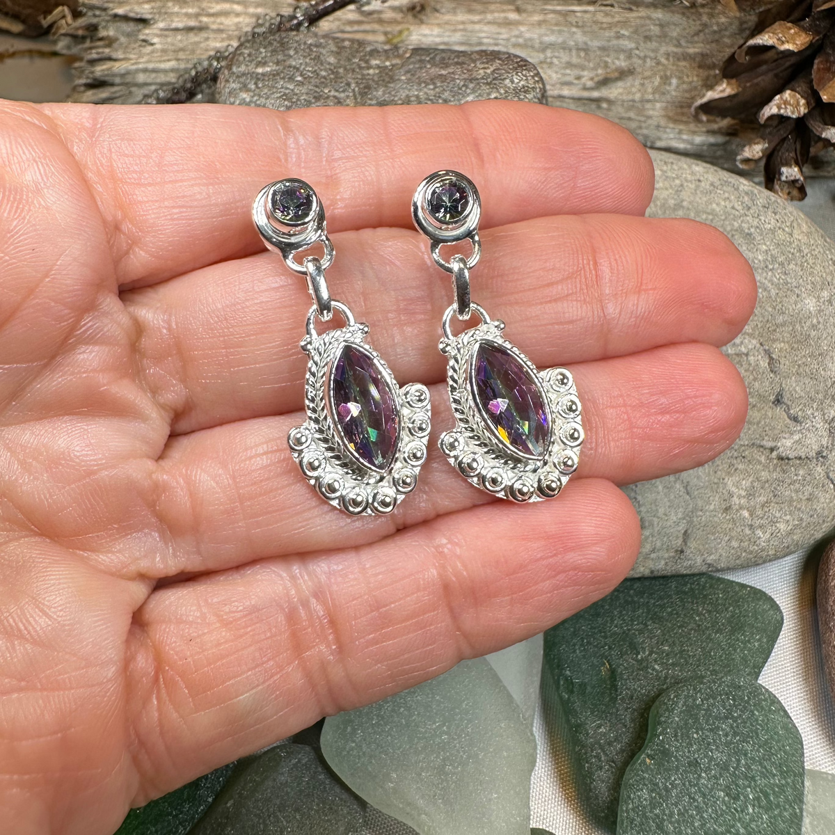 Lesedi Celtic Post Earrings | Dangle Earrings | Wiccan Center