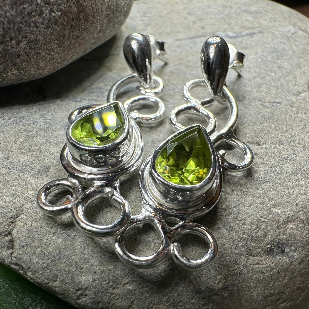 Ariadne Celtic Knot Earrings in Sterling Silver | Dangle Earrings | Wiccan Center