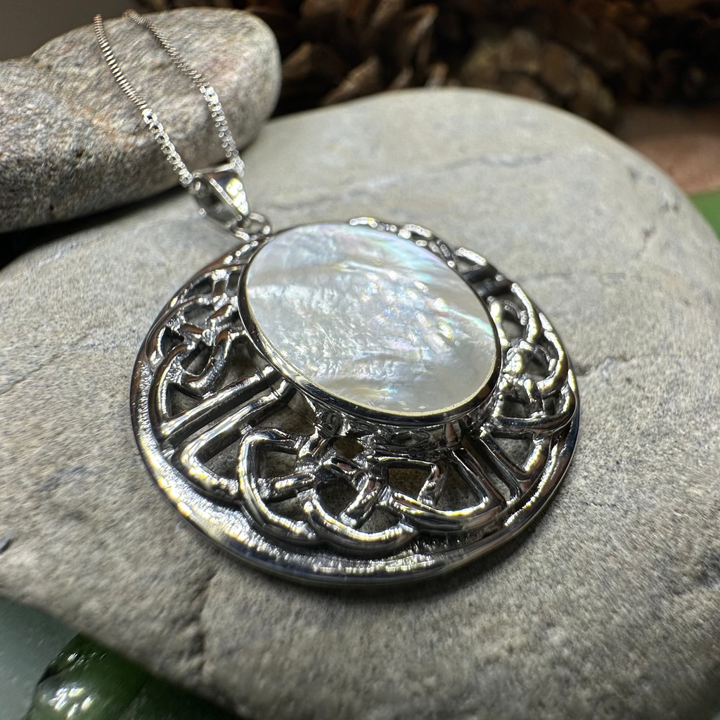 Mariot Celtic Knot Necklace in Sterling Silver | Pendant | Wiccan Center