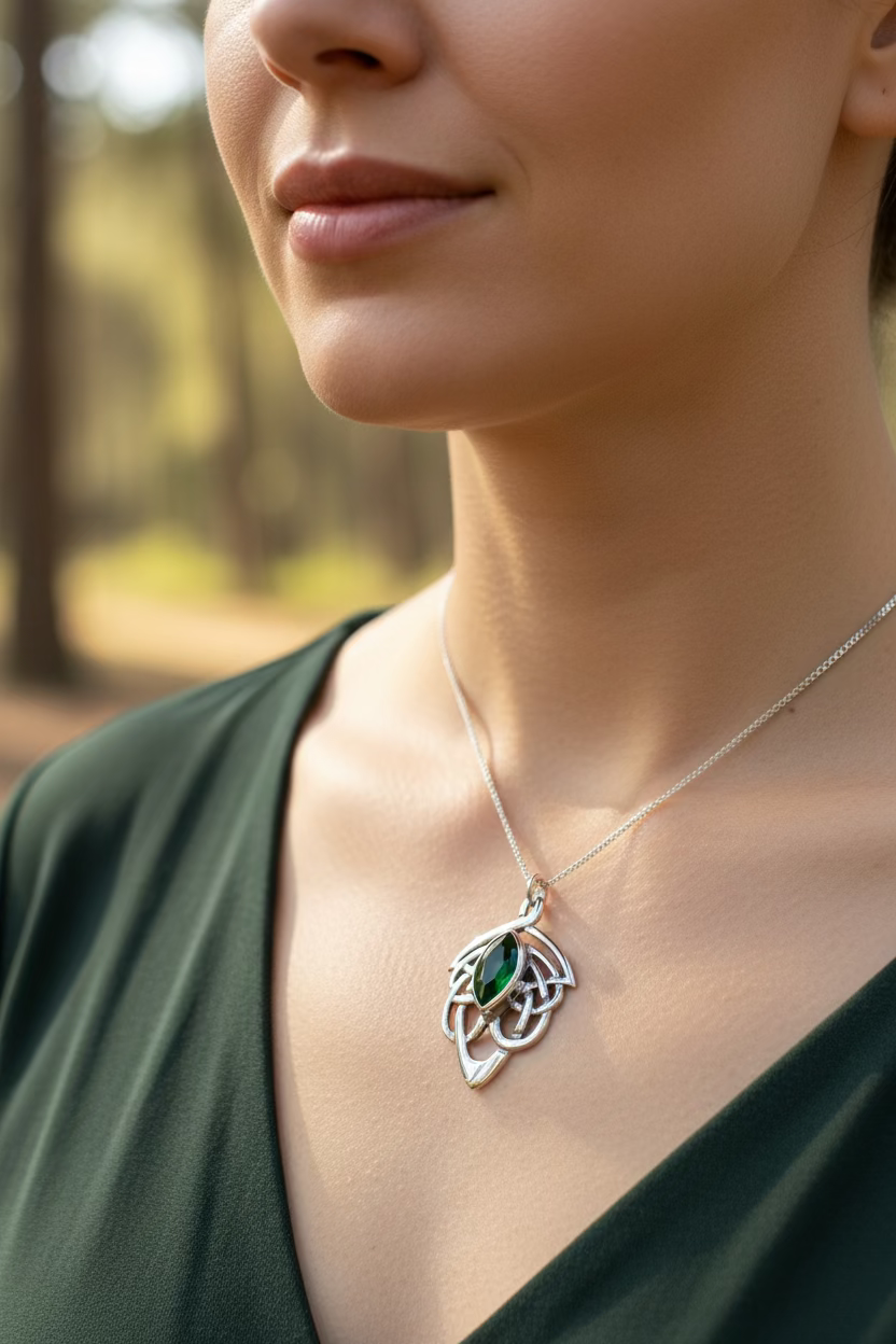 Celtic Dream Celtic Knot Necklace in Sterling Silver | Pendant | Wiccan Center
