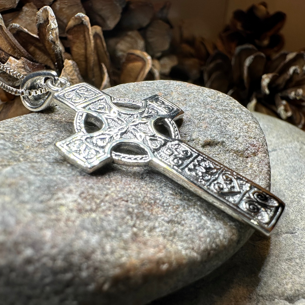 Columba Celtic Cross Necklace | Pendant | Wiccan Center