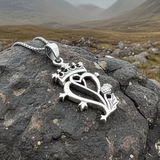 Sweetheart Scottish Luckenbooth Pendant | Pendant | Wiccan Center