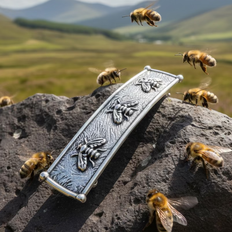 Save the Bees Hair Clip for Women | Hair Clip | Wiccan Center