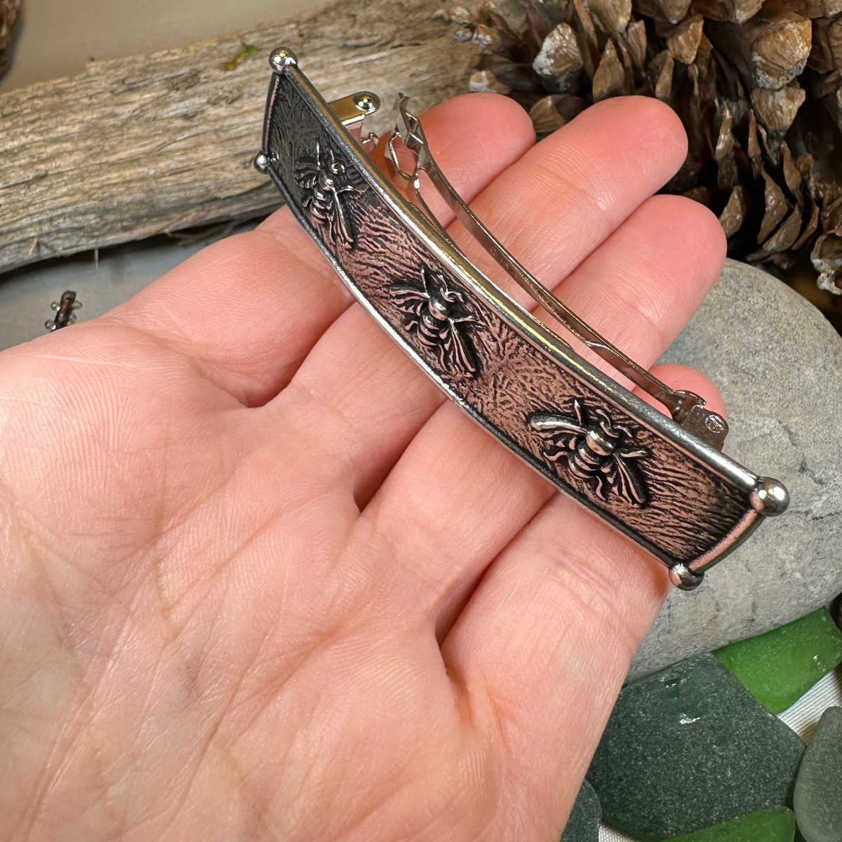 Save the Bees Hair Clip for Women | Hair Clip | Wiccan Center