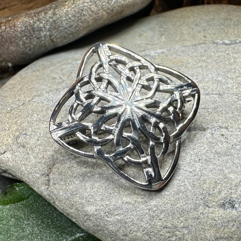 Dayna Celtic Knot Brooch | Brooch | Wiccan Center