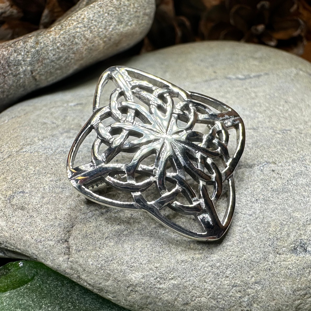 Dayna Celtic Knot Brooch | Brooch | Wiccan Center